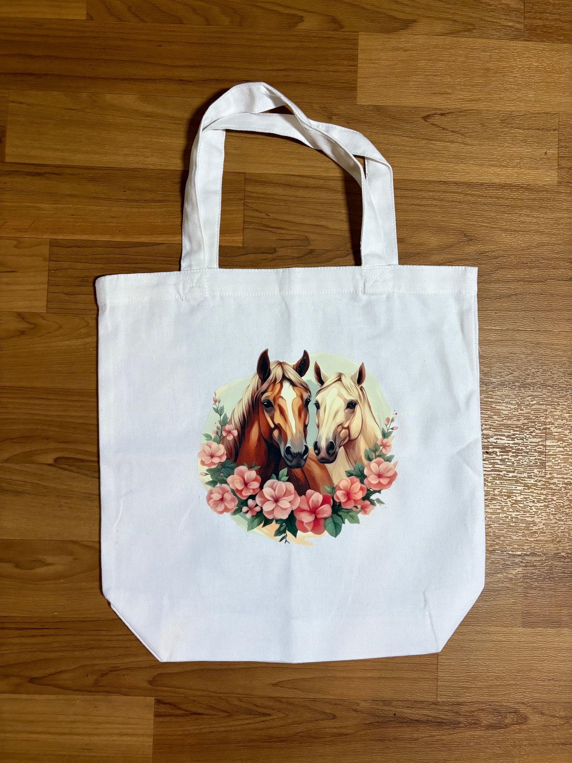 Romantic Horse Tote Bag